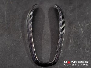 Alfa Romeo Tonale Key Fob Cover  - Carbon Fiber - Black